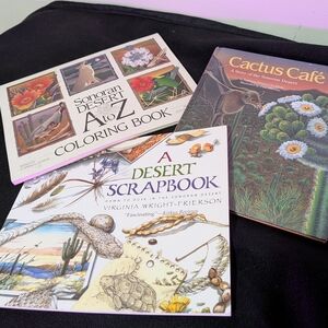 Desert-Themed Coloring and Scrapbook Set